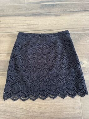 NWT Forever 21 High Waisted Lace Mini Skirt